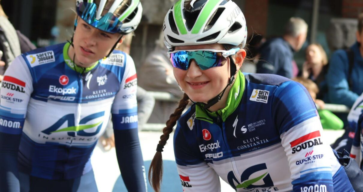 Jade Linthoudt Scheldeprijs in Schoten.