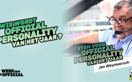 Jan Weymeersch genomineerd voor 'official personality van het jaar